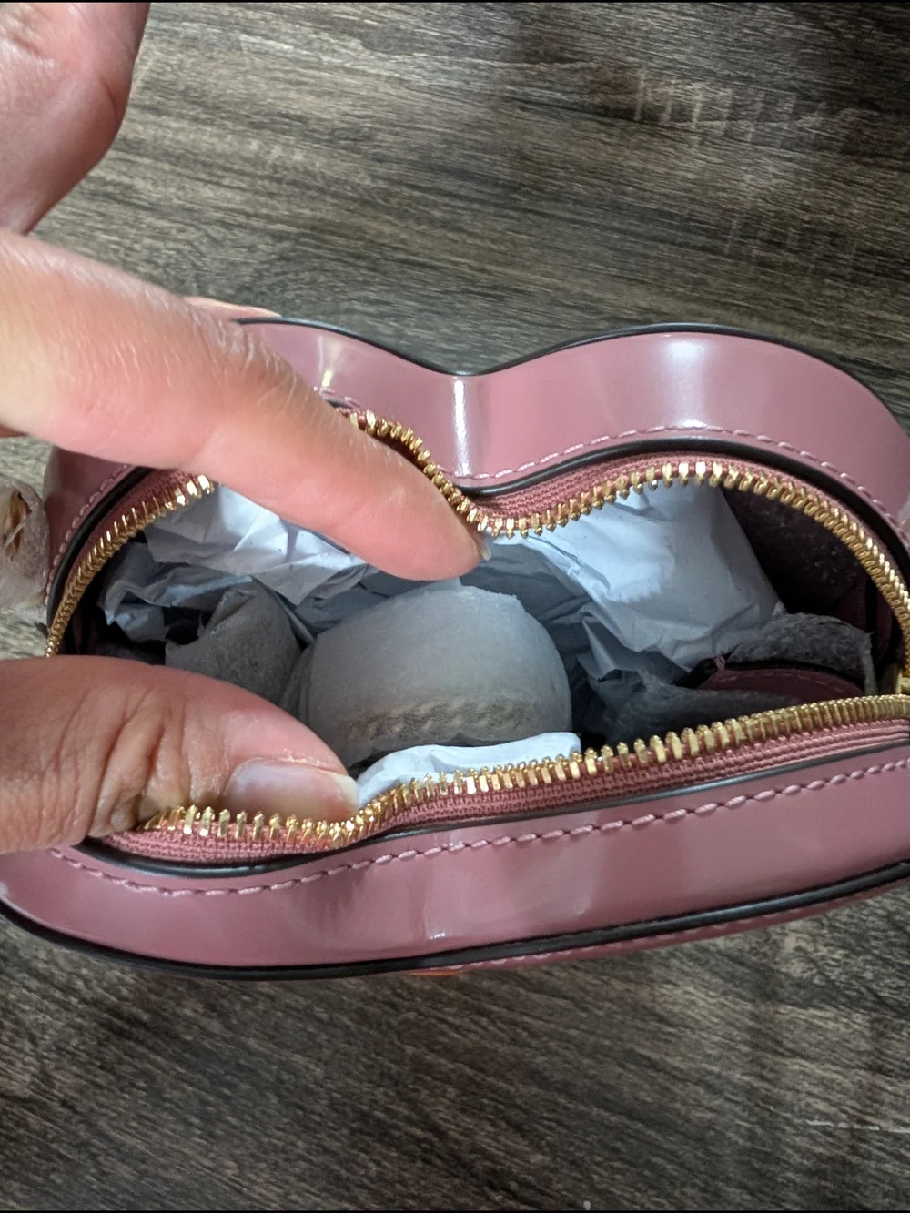 Coach Heart Crossbody Bag in Pink